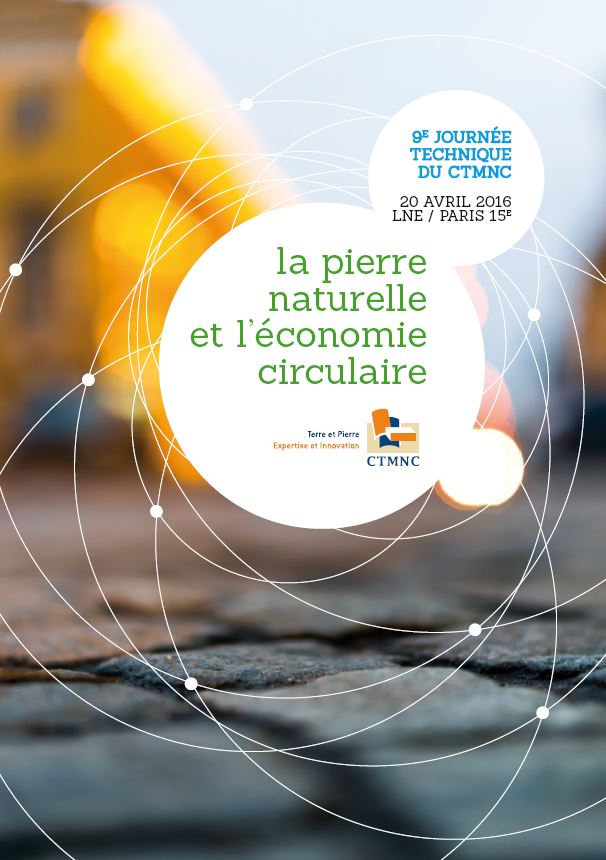 2016<br><br>La pierre naturelle et l'économie circulaire